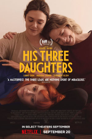 Download His Three Daughters (2024) WebRip [Hindi + Tamil + Telugu + English] ESub 480p 720p