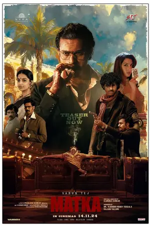 Download Matka (2024) WebRip [Hindi + Tamil + Telugu + Malayalam + Kannada] ESub 480p 720p 1080p